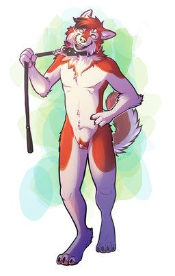 4_fingers 4_toes andromorph anthro collar feet fingers fur genitals hand_on_hip intersex leash leash_pull looking_away multicolored_body multicolored_fur multicolored_tail nude open_mouth rape_face red_body red_fur solo submissive submissive_andromorph submissive_intersex tail teeth toes tongue tongue_out two_tone_body two_tone_fur visibly_trans vulva white_body white_fur yellow_eyes nowandlater canid canine canis domestic_dog husky mammal nordic_sled_dog spitz 2016 digital_media_(artwork) full-length_portrait portrait
