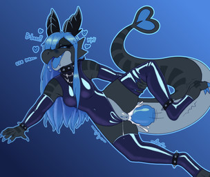 anal anal_orgasm anal_penetration anklet anthro arm_warmers armwear big_tail black_body black_scales black_sclera blue_eyes blue_hair bodily_fluids bracelet breasts breath clitoris clothing clothing_aside collar corruption cum cum_in_ass cum_inside disembodied_penis drooling duo ejaculation eyelashes female female_penetrated genital_fluids genitals hair hands-free jewelry knot knotted_penis latex latex_arm_warmers latex_armwear latex_clothing latex_legwear latex_leotard legband legwear leotard leotard_aside looking_pleasured male male/female male_penetrating male_penetrating_female navel open_mouth orgasm panting penetration penile penile_penetration penis penis_in_ass raised_leg saliva scales sex shaking_legs simple_background solo_focus spiked_anklet spiked_bracelet spiked_collar spiked_legband spikes spread_legs spreading tail text vaginal_fluids vaginal_squirting vulva anojaa conditional_dnp nora_(stove2) kobold scalie english_text hi_res