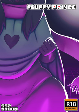 ambiguous_gender anthro black_body black_fur bottomless clothed clothed_anthro clothed_male clothing femboy fur male male_anthro robe robe_lift scarf solo standing text wide_hipped_male wide_hips sqoon sssonic2 deltarune undertale_(series) ralsei bovid caprine darkner deity goat mammal 2019 cover cover_art cover_page digital_media_(artwork) english_text hi_res