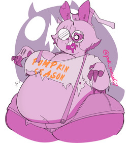 anthro axe belly belly_overhang big_belly big_breasts bone bottomwear breasts broken_glasses buckteeth cleavage clothed clothing crop_top empty_eyes eyewear female glasses hair holidays huge_thighs navel obese obese_anthro obese_female open_mouth overweight overweight_anthro overweight_female sharp_fingers sharp_teeth shirt short_hair shorts simple_background simple_eyes solo stab suspenders teeth text text_on_clothing text_on_shirt text_on_topwear thick_thighs topwear torn_clothing torn_shirt torn_topwear under_boob wearing_glasses white_background white_eyes wide_hips pink_poison67 halloween carrie_(pink_poison67) lagomorph leporid mammal rabbit undead zombie 2021 absurd_res digital_drawing_(artwork) digital_media_(artwork) english_text hi_res monochrome pink_theme portrait signature three-quarter_portrait