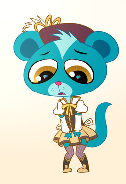 alternative_fashion amber_eyes anthro boots bottomwear clothed clothing cosplay crossdressing crossover_cosplay footwear fully_clothed fur gradient_background j-fashion knee_highs knee_socks legwear lolita_(fashion) looking_down male military_lolita open_mouth pink_nose shoes simple_background skirt socks solo teal_body teal_fur tongue madmax hasbro littlest_pet_shop littlest_pet_shop_(2012) puella_magi puella_magi_madoka_magica mami_tomoe sunil_nevla herpestid mammal mongoose 2012 crossover hi_res