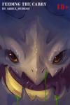 2:3 arbuzbudesh banana comic cover cover_art cover_page demon feral food fruit hi_res kog'maw_(lol) league_of_legends looking_at_viewer male monster open_mouth plant riot_games tencent