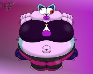 air_inflation anthro areola areola_expansion areola_outline belly belly_expansion big_areola big_belly big_breasts big_cheeks big_clitoris big_ears big_eyes big_feet big_hands big_navel big_nipples big_tongue black_bottomwear black_clothing black_nose black_pants blue_body blue_ears blue_hair blue_inner_ear blue_inner_ear_fluff body_inflation bottomwear breast_expansion breasts bulging_eyes camel_toe cheek_expansion clitoris clitoris_expansion clothing derp_eyes ear_expansion expansion eye_expansion feet female foot_expansion front_view genital_expansion genitals hair hand_expansion huge_areola huge_belly huge_breasts huge_cheeks huge_clitoris huge_ears huge_eyes huge_feet huge_hands huge_navel huge_nipples huge_tongue hyper hyper_areola hyper_belly hyper_breasts hyper_cheeks hyper_clitoris hyper_ears hyper_eyes hyper_feet hyper_genitalia hyper_hands hyper_inflation hyper_navel hyper_nipples hyper_tongue hyper_vulva immobile inflation inner_ear_fluff insane motion_lines multicolored_body navel nipple_expansion nipple_outline nipples outie_navel pants pattern_bottomwear pattern_clothing pattern_pants pink_body pink_bottomwear pink_clothing pink_pants puffed_cheeks purple_background purple_clothing purple_shirt purple_tongue purple_topwear red_eyes shirt simple_background solo spherical_inflation swelling tight_clothing tongue tongue_expansion tongue_out topwear tuft two_tone_body uber_inflation vulva_expansion what reathe faye_(reathe) canid canine fox mammal 2026 5:4 colored digital_media_(artwork) hi_res shaded signature