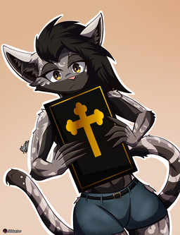 anthro blank_expression blank_stare empty_eyes female frown frowning_at_viewer half-closed_eyes narrowed_eyes solo stare rhunter13 bible blanche_(rainy) felid feline leopard mammal pantherine snow_leopard absurd_res hi_res