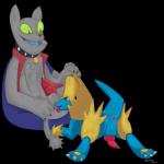 anal anus duo erection feral genitals licking male male/male oral penis rimming sex simple_background tongue tongue_out transparent_background mysterious_mew friendship_is_magic hasbro my_little_pony nintendo pokemon rover_(mlp) generation_3_pokemon manectric pokemon_(species) 1:1 alpha_channel hi_res