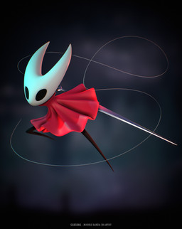 2_horns anthro bent_leg biped black_background black_body black_eyes cloak cloak_only clothed clothed_anthro clothed_female clothing empty_eyes featureless_legs female female_anthro horn light melee_weapon mouthless needle_and_thread noseless princess red_cloak red_clothing royalty sewing_needle simple_background solo text thread weapon white_head white_horn michele_garzia hollow_knight_(franchise) team_cherry hornet_(hollow_knight) arachnid arthropod 2025 3d_(artwork) absurd_res artist_name blender_(artwork) colored digital_media_(artwork) english_description english_text full-length_portrait hi_res lighting portrait shaded