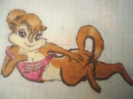 alvin_and_the_chipmunks blue_eyes bottomless brittany_and_the_chipettes brittany_miller chipettes chipmunk clothed clothing cub female half-dressed rodent young
Rating: Questionable
Score: 3
User: DeadlyNova
Date: December 31, 2012