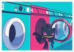 ambiguous_gender appliance doll laundry_machine not_furry solo washing_machine zipper zipper_mouth zvlku nintendo pokemon banette generation_3_pokemon pokemon_(species) absurd_res hi_res