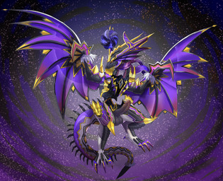 anthro balls biped claws cosmic_background detailed_background erection feet front_view genitals glans grey_body humanoid_genitalia humanoid_penis long_tail male multicolored_body non-mammal_balls nude_anthro nude_male orange_eyes penis pose purple_body red_sclera solo spiked_tail spikes spikes_(anatomy) star starry_background tail toe_claws toes winged_arms wings yellow_body sellon bushiroad future_card_buddyfight mythology abygale_(buddyfight) dragon mythological_creature mythological_scalie scalie absurd_res colored full-length_portrait hi_res portrait