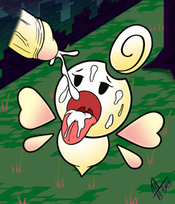 big_penis black_eyes bodily_fluids cum cum_from_penis cum_in_mouth cum_inside cum_on_face cum_on_tongue cumshot cumshot_in_mouth disembodied_penis duo ejaculation eyelashes female female_focus female_humanoid gaping_mouth genital_fluids genitals glans humanoid_genitalia humanoid_penis looking_at_another's_genitalia looking_at_another's_penis looking_at_genitalia looking_at_penis looking_up looking_up_at_penis male not_furry open_mouth penis pink_glans pink_wings plant red_tongue solo_focus tan_body tan_penis tongue tree uvula vein veiny_penis wings supermoonshroom mario_bros nintendo paper_mario luvbi humanoid nimbi 2023 digital_media_(artwork) hi_res