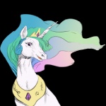 crown female feral headgear horn solo tiara elslowmo sunibee third-party_edit friendship_is_magic hasbro my_little_pony mythology princess_celestia_(mlp) equid equine mammal mythological_creature mythological_equine unicorn 1:1 2012 alpha_channel colored