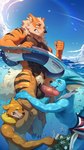 anthro balls big_penis bottomwear clothing cloud erection fur furgonomic_bottomwear furgonomics genitals glans group group_sex humanoid_genitalia humanoid_penis inflatable inner_tube licking male muscular muscular_anthro muscular_male nude oral orange_body orange_fur outside partially_submerged penile penis penis_lick sex sky solo swimming_trunks swimwear tail tan_body tan_fur threesome tongue trio tuft underwater underwear vein veiny_penis water husdingo nintendo pokemon arcanine buizel canid canine eeveelution floatzel generation_1_pokemon generation_4_pokemon mammal pokemon_(species) vaporeon 2025 9:16 hi_res