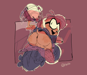 anthro anus asian_conical_hat big_butt butt clothed clothing fisherman fishing_rod footwear genitals happi_(clothing) hat headgear headwear huge_butt male motorcycle penis presenting presenting_anus presenting_hindquarters sandals shell shoes slightly_chubby smile solo toony undressing vehicle fisherkitu mario_bros mario_kart mario_kart_world nintendo lakitu_(fisherman) koopa lakitu scalie 2025 hi_res
