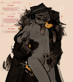 5_fingers anal anal_penetration balls biped black_body black_clothing black_coat black_fur black_topwear blush bodily_fluids body_hair bottomwear bottomwear_down brown_body brown_fur chest_hair clothed clothing coat dreadlocks duo electronics eyes_closed eyewear fedora fingers floppy_ears fluffy_jacket fur genital_fluids genitals grey_body grey_skin hair hand_on_penis handjob hat headgear headgear_only headphones headwear headwear_only heart_symbol human_on_humanoid human_penetrated humanoid_penetrating humanoid_penetrating_human interspecies jacket long_ears male male/male male_penetrated male_penetrating male_penetrating_male mostly_nude motion_lines nipples pants pants_down partially_clothed penetration penile penis precum pubes sex small_tail standing stroking_penis stubble sunglasses tail tail_motion tailwag text topwear yellow_body yellow_skin pisslovwr69 forsaken_(roblox) roblox strawpage chance_(forsaken) mafioso_(forsaken) animal_humanoid human humanoid lagomorph lagomorph_humanoid leporid_humanoid mammal mammal_humanoid rabbit_humanoid english_text nonbinary_(lore)