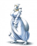 anthro anthrofied barefoot big_breasts breasts crown day-t female legendary_pokémon lugia nintendo nipples pokémon solo video_games wide_hips
Rating: Questionable
Score: 12
User: chdgs
Date: June 16, 2013