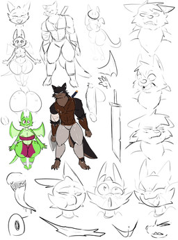 abs angry anthro areola areola_outline areola_slip aroused balls big_breasts big_butt big_penis biped breasts butt duo eyebrows eyelashes eyes_closed female fur genitals glans green_body heart_pupils heart_symbol humanoid_genitalia humanoid_penis male melee_weapon mouth_closed nipple_outline open_mouth open_smile penis pink_eyes pubes sharp_teeth smile standing sword tail teeth thick_thighs tongue tongue_out vein vulva weapon weapon_on_back white_sclera wings luanctoons mythology dragon mammal mythological_creature mythological_scalie scalie 2026 absurd_res hi_res