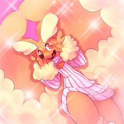 anthro blush bodily_fluids bottomless brown_body brown_eyes brown_fur cleavage_cutout clothed clothing cutout dutch_angle embarrassed eyebrows eyelashes female flat_chested front_view fur glistening heart_symbol keyhole_turtleneck open_mouth pink_clothing pink_sweater pink_topwear raised_inner_eyebrows smile solo sweat sweater topwear turtleneck conditional_dnp irootie nintendo pokemon generation_4_pokemon lagomorph lopunny mammal pokemon_(species) 1:1 2015 absurd_res hi_res