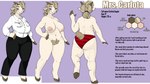 anthro big_breasts blonde_hair breasts brown_hooves carlota_ungula_(h_dc) clothed clothed_anthro clothed_female clothing dark_pants digit_ring engagement_ring female gold_piercing gold_ring grey_hair hair hooves jewelry mature_anthro mature_female nipples nude piercing pubes purple_background red_clothing red_underwear ring simple_background solo text thick_thighs underwear white_blouse white_body yellow_eyes h_dc bovid caprine goat mammal 16:9 absurd_res english_text hi_res model_sheet widescreen