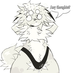 anthro belly big_butt blush bodily_fluids body_hair butt clothing dialogue freckles jockstrap male markings nipples oreo_(marpyfarts) overweight overweight_male solo spots spotted_markings suggestive_clothing underwear marpyfarts roblox robloxian oreo_(disambiguation) 1:1 hi_res