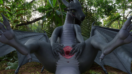 anus butt female feral genitals green_eyes looking_at_viewer lying presenting presenting_hindquarters presenting_vulva smile solo spread_vulva spreading tail urethra vulva wings bluedragon55 mythology wings_of_fire aldrnari_(raptie) dragon mythological_creature mythological_scalie nightwing_(wof) scalie animated hi_res short_playtime webm