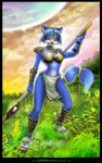 blue_fur blue_hair canine female flower fox fur grass hair johnbecaro krystal mammal navel nintendo plants polearm staff star_fox video_games
Rating: Safe
Score: 7
User: NekoBot
Date: February 22, 2014