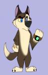 anthro clock male solo toony watch frosty~paws dreamworks madagascar_(series) north_wind the_penguins_of_madagascar agent_classified arctic_wolf canid canine canis mammal wolf