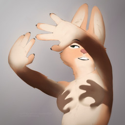 anthro areola breasts female fur nipples orange_body orange_fur simple_background solo ququqee399e dreamworks shadow_hands_challenge the_bad_guys diane_foxington canid canine fox mammal 1:1 absurd_res digital_media_(artwork) hi_res meme
