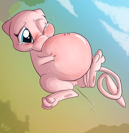 anthro belly big_belly biped blush bodily_fluids digitigrade eyebrows female flying fur genitals hands_on_own_belly huge_belly humanoid_genitalia humanoid_vulva hyper hyper_belly labor nude one_eye_closed outside pink_body pink_fur pregnant pregnant_female purple_eyes solo tears underage_pregnancy vulva water_breaking young young_anthro young_female fuf nintendo pokemon generation_1_pokemon legendary_pokemon mew_(pokemon) pokemon_(species) 2018 hi_res