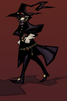 biped clothing hat headgear headwear magic_user male solo walking witch witch_hat oouyuki_benten elf humanoid 2009 2:3 hi_res