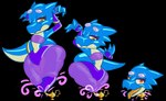 anthro female lamp solo suction toonvasion thumbeh_(character) genie kobold alpha_channel hi_res