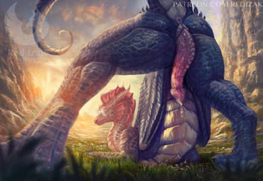 animal_genitalia anus ass_up backlighting bodily_fluids butt cloud countershade_torso countershading crossgender detailed_scales dripping erection eyewear feral frill_(anatomy) furgonomics genital_fluids genital_slit genitals glasses grass horn light looking_at_viewer looking_back male male_feral membrane_(anatomy) membranous_frill outside penis plant precum precum_drip purple_body purple_membrane purple_scales quadruped raised_tail scales sky solo spread_legs spreading sunset tail tan_body tan_scales valley red-izak european_mythology mythology smonia dragon mythological_creature mythological_scalie reptile scalie western_dragon 2021 detailed hi_res lighting