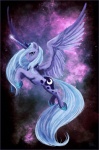 blue_body blue_eyes blue_feathers blue_hair crown cutie_mark feathered_wings feathers female feral hair headgear horn quadruped solo tail wings cosmicunicorn friendship_is_magic hasbro my_little_pony mythology princess_luna_(mlp) equid equine mammal mythological_creature mythological_equine winged_unicorn