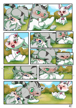 69_position accessory balls blush bodily_fluids chibi cum cum_in_mouth cum_inside cum_on_face day ejaculation erection fellatio female fingering fingering_self flower foreskin fur gay_in_front_of_girls genital_fluids genitals group humanoid_genitalia humanoid_penis jewelry licking_cum male male/male mane markings masturbation nude open_mouth oral oral_penetration outside penetration penile penis plant semi-anthro sex sitting striped_body striped_fur striped_markings striped_tail stripes tail tail_markings tongue tongue_out trio vaginal vaginal_fingering vaginal_fluids vaginal_masturbation vaginal_squirting voyeur vulva white_body white_fur nutty_bo jewelpet sanrio sega sega_fave granite_(jewelpet) ruby_(jewelpet) tour_(jewelpet) american_shorthair domestic_cat felid feline felis lagomorph leporid lion mammal pantherine absurd_res comic hi_res