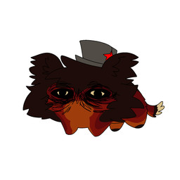 chibi clothing feral fur hat headgear headwear male open_mouth red_body red_fur simple_background solo white_background puppy_meats rooster_(rottingxrooster) canid canine canis domestic_dog mammal 1:1 hi_res reaction_image