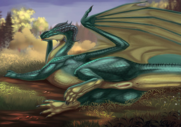 anus black_claws black_horn blep butt claws female feral genitals grass green_body green_scales horn looking_at_viewer membrane_(anatomy) membranous_wings pink_anus pink_vulva plant presenting presenting_anus presenting_vulva scales solo tongue tongue_out vulva wings yellow_eyes darlsol' mythology cassula_ovrata dragon mythological_creature mythological_scalie scalie hi_res