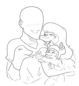 5_fingers anthro bald blush eyelashes family female fingers group hair hand_puppet holding_baby human_on_anthro husband husband_and_wife interspecies long_hair male married_couple neonate open_mouth open_smile pacifier smile snout trio wife young young_anthro young_female arsenic_iii cavemanon_studios puppet_pals snoot_game anon_(snoot_game) sam_(snoot_game) schizo_chan_(snoot_game) compsognathid compsognathus dinosaur human mammal prehistoric_species reptile saurischian scalie theropod 2024 hi_res monochrome daughter_(lore) father_(lore) father_and_child_(lore) father_and_daughter_(lore) mother_(lore) mother_and_child_(lore) mother_and_daughter_(lore) parent_(lore) parent_and_child_(lore) parent_and_daughter_(lore)