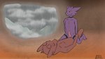 anal anal_penetration anthro cave cowgirl_position duo erection fog from_front_position genitals hand_on_leg looking_at_another lying male male/male mountain on_back on_bottom on_top penetration penis raining sex storm komododrogon ignis_(komododrogon) zephyr_(komododrogon) kobold scalie 16:9 hi_res widescreen