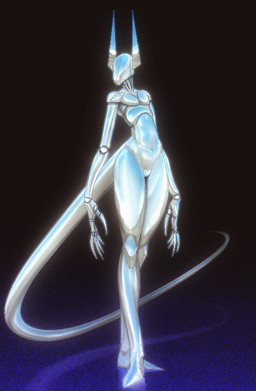 anthro chrome_body glistening glistening_body machine male metallic_body retro simple_background solo iziks isaac_(isaach0lst) robot robot_anthro aliasing digital_media_(artwork) hi_res