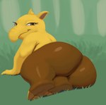 big_butt butt female feral looking_at_viewer looking_back lying on_front smile solo yellow_body tippycat nintendo pokemon drowzee generation_1_pokemon mammal pokemon_(species) digital_media_(artwork) hi_res