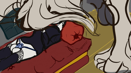 anatomically_correct anatomically_correct_balls anatomically_correct_genitalia anatomically_correct_penis animal_genitalia animal_penis anthro anthro_on_feral anthro_penetrated anus assertive_feral assertive_male backsack balls balls_on_face bestiality big_balls big_penis blue_eyes bodily_fluids bottomless bottomless_anthro bottomless_male bouncing_balls cellphone chastity_cage chastity_cage_harness chastity_device clothed clothed_male clothing colored_cum cum cum_from_nose cum_in_mouth cum_in_nose cum_inside deep_throat duo electronics equine_genitalia equine_penis erection face_fucking fellatio femboy feral feral_penetrating feral_penetrating_anthro feral_penetrating_male fetlocks fishnet_stockings flare_in_mouth flare_in_stomach flare_in_throat flared_penis flat_chastity_cage forced forced_oral fur furniture genital_fluids genitals hair hooves huge_penis inside irrumatio large_penetration larger_feral larger_male legwear loud_background_music lying male male/male male_anthro male_feral male_on_anthro male_on_feral male_penetrated male_penetrating male_penetrating_anthro male_penetrating_male multiple_angles music nude on_back on_sofa open_mouth oral oral_only oral_penetration penetration penile penile_penetration penis penis_in_mouth perineum phallic_chastity_device phone questionable_consent retracted_balls sex sheath size_difference smaller_anthro smaller_male smaller_penetrated smile sofa stockings sweater synced_to_music tail throat_swabbing throbbing throbbing_balls top_hole topwear turtleneck unusual_bodily_fluids unusual_cum unusual_genital_fluids white_body white_fur yellow_cum lostdragon01 emmett domestic_cat equid equine felid feline felis horse mammal 16:9 2026 2d_animation animated english_description frame_by_frame hi_res long_playtime sound video widescreen