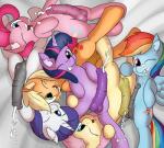 2014 animal_genitalia applejack_(mlp) balls blonde_hair blue_eyes blue_fur cum dickgirl dickgirl_on_dickgirl equine fearingfun female feral fluttershy_(mlp) freckles friendship_is_magic fur green_eyes group hair horn horse horsecock intersex lesbian long_hair lying mammal multi-colored_hair my_little_pony on_back one_eye_closed orange_fur pegasus penis pink_fur pink_hair pinkie_pie_(mlp) pony purple_eyes purple_fur purple_hair pussy rainbow_dash_(mlp) rainbow_hair rarity_(mlp) twilight_sparkle_(mlp) unicorn white_fur winged_unicorn wings yellow_fur
Rating: Explicit
Score: 10
User: lemongrab
Date: February 23, 2014