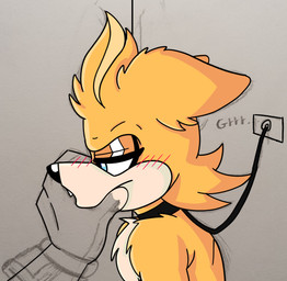 angry anthro blush cheek_pinch collar duo eyelashes eyeshadow face_grab fangs femboy furrowed_eyebrows growling leash leashed_collar leashed_to_wall long_eyelashes makeup male mostly_offscreen_character teeth justsomeidiotonline archie_comics sega sonic_the_hedgehog_(archie) sonic_the_hedgehog_(comics) sonic_the_hedgehog_(series) shadow_the_hedgehog skye_prower canid canine eulipotyphlan fox hedgehog mammal red_fox true_fox absurd_res digital_drawing_(artwork) digital_media_(artwork) hi_res