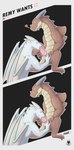 absurd_res angels_with_scaly_wings animal_genitalia anus bryce_(angels_with_scaly_wings) comic countershading dragon duo english_text fellatio feral feral_on_feral feral_penetrated feral_penetrating feral_penetrating_feral genital_slit genitals heart_symbol hi_res male male/male male_penetrated male_penetrating male_penetrating_male mythological_creature mythological_scalie mythology n1k0 open_mouth oral oral_penetration penetration penile penis presenting presenting_anus presenting_penis remy_(angels_with_scaly_wings) scalie sex text tongue