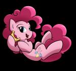 banana blue_eyes cutie_mark female food fruit hair lying pink_hair plant simple_background solo transparent_background secret-pony banana_phone friendship_is_magic hasbro my_little_pony pinkie_pie_(mlp) earth_pony equid equine horse mammal pony 2013 alpha_channel