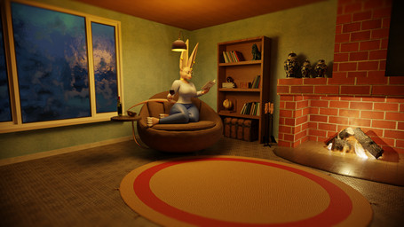 alcohol anthro beverage book brae_mcdoe-imanara_(cantgetprivacy) chair clothed clothing eyewear female fireplace furniture glasses hairless inside piercing rug tail thick_thighs wine justyschultzy domestic_cat felid feline felis hairless_cat mammal sphynx_(cat) 16:9 3d_(artwork) digital_media_(artwork) hi_res widescreen