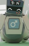 alarm_clock ambiguous_gender belly belly_on_ground big_belly clock furniture gender_symbol hip_sway inside looking_at_viewer looming_over machine not_furry obese overweight screen screen_face solo symbol thick_thighs kolajo humanoid robot robot_humanoid 3d_(artwork) 3d_animation animated digital_media_(artwork) male_(lore)