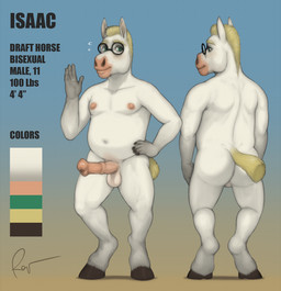 5_fingers animal_genitalia animal_penis anthro areola balls belly butt equine_genitalia equine_penis eyewear eyewear_only female fingers fur genitals glasses glasses_only hooves humanoid_hands imperial_unit looking_at_viewer male navel nipples nude pecs penis rear_view round_glasses simple_background slightly_chubby slightly_chubby_anthro slightly_chubby_female smile solo standing stated_age stated_bisexuality stated_height stated_sexuality stated_weight tail wearing_glasses young young_anthro young_male rov equid equine horse mammal digital_media_(artwork) hi_res model_sheet