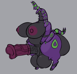 animal_genitalia animal_penis anthro areola balls big_areola big_balls big_breasts big_butt big_penis breasts butt choker curvy_figure equine_genitalia equine_penis erection flared_penis genitals gynomorph huge_balls huge_breasts huge_butt huge_penis huge_thighs hyper hyper_balls hyper_breasts hyper_butt hyper_genitalia hyper_penis intersex jewelry looking_at_viewer medial_ring necklace nude penis slightly_chubby solo thick_thighs vein veiny_penis voluptuous commanderthings nintendo pokemon generation_5_pokemon pokemon_(species) scolipede hi_res