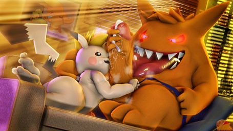3_toes 4_fingers anthro bdsm big_penis blonde_hair bodily_fluids circumcised clothing cum duo eye_scar facial_scar feet fingers furniture genital_fluids genitals hair hindpaw huge_penis huge_tongue leaking_cum licking light logo lying male male/male masturbation motion_blur motion_lines nude oral orange_body paws penile penis penis_lick penis_size_difference petplay red_sclera roleplay scar sex sharp_teeth size_difference sofa sofa_sex sunlight tan_body teeth thick_penis thick_thighs thong toes tongue underwear undressing window_light moonwulf nintendo pokemon fan_character kozmar generation_1_pokemon gengar pikachu pokemon_(species) 16:9 2025 3d_(artwork) artist_logo digital_media_(artwork) hi_res source_filmmaker_(artwork) widescreen