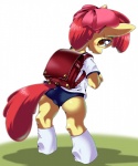apple_bloom_(mlp) blush equine female friendship_is_magic fur hair horse mammal my_little_pony orange_eyes oze pony red_hair schoolgirl solo yellow_fur young
Rating: Safe
Score: 1
User: DragonRanger
Date: March 11, 2014